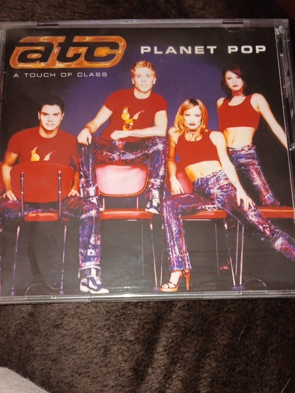 ATC "Planet Pop" CD - Red & Purple Cover A TOUCH OF CLASS